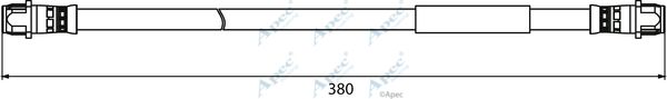 APEC BRAKING Тормозной шланг HOS3915